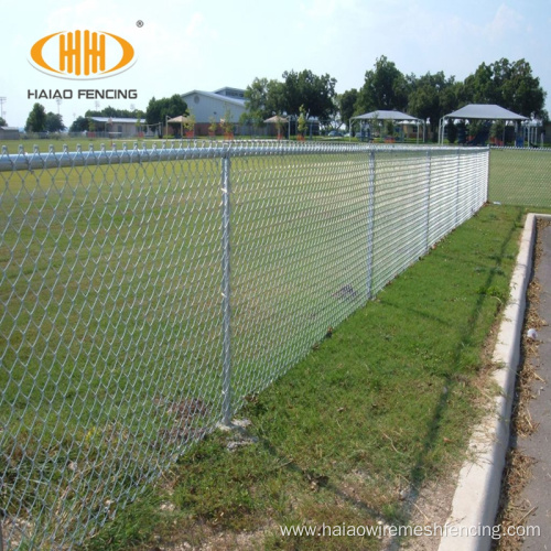 Hot dipped galvanized chain link fence wire mesh